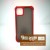   Apple iPhone 13 Mini - Grey Stripped Reinforced Corners Silicone Phone Case